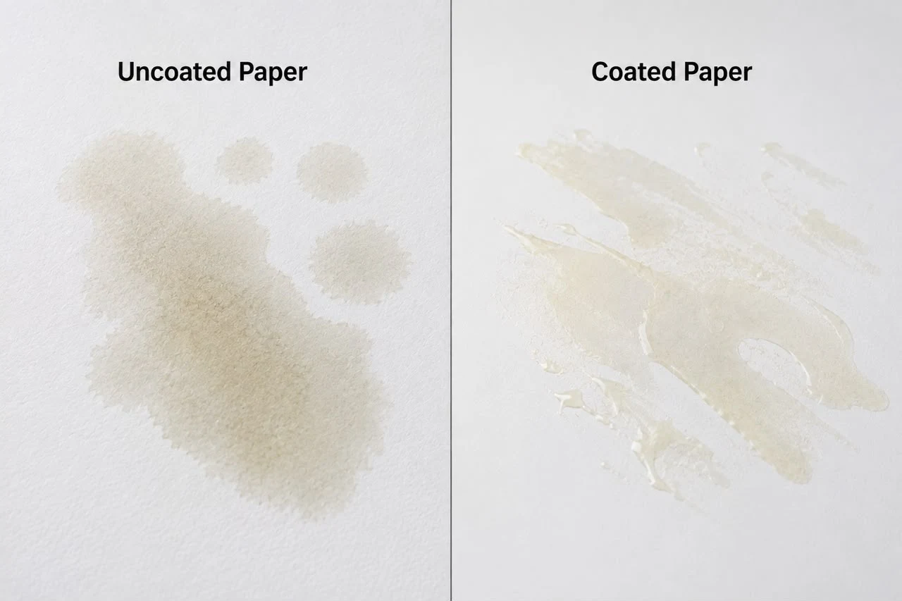 KROMAQUA WOG oil-resistant coated paper beading